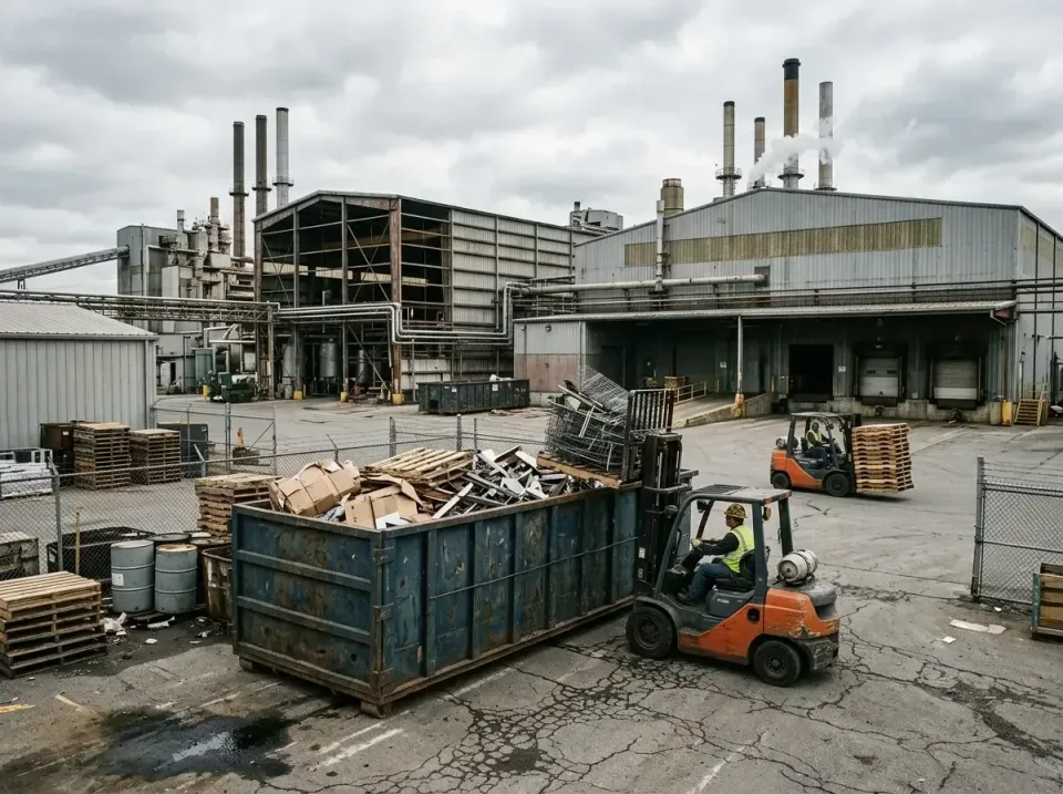 industrial-factory-scrap-conta-003 — frequently asked questions, Cheap Roll-off Dumpster Rentals in Central, SC